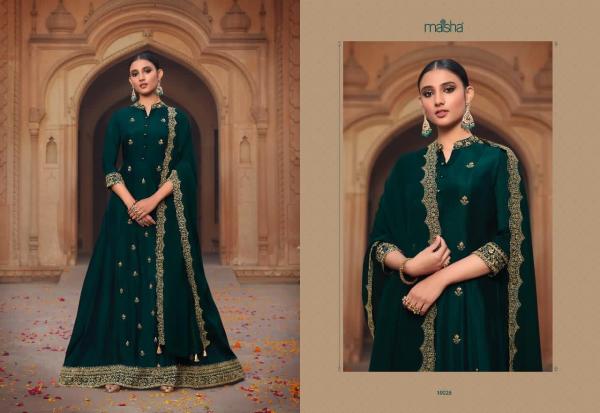 Maisha Maskeen Fancy Silk Designer Readymade Gown Collection